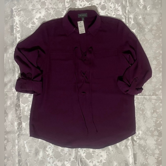 The Limited Deep Purple Petite Small NEW w/ Tags - Picture 6 of 6